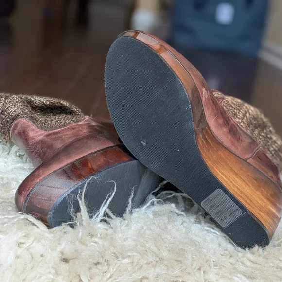 Bed Stü Wedge Boots - Picture 3 of 4